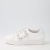 Shoes TOP END | Laredo White Leather Sneakers