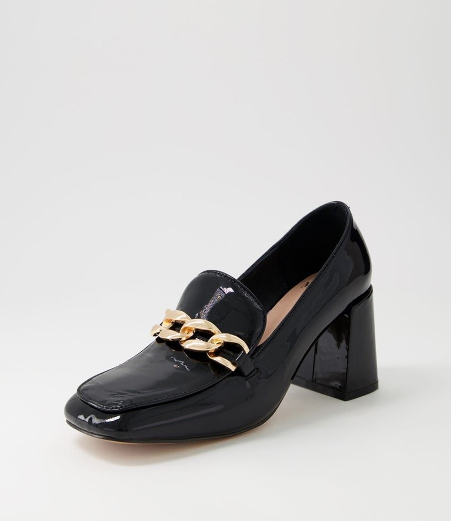 Shoes MOLLINI | Tulsa Black Patent Leather Heels