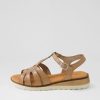 Shoes DIANA FERRARI | Begraciad Taupe Leather Sandals