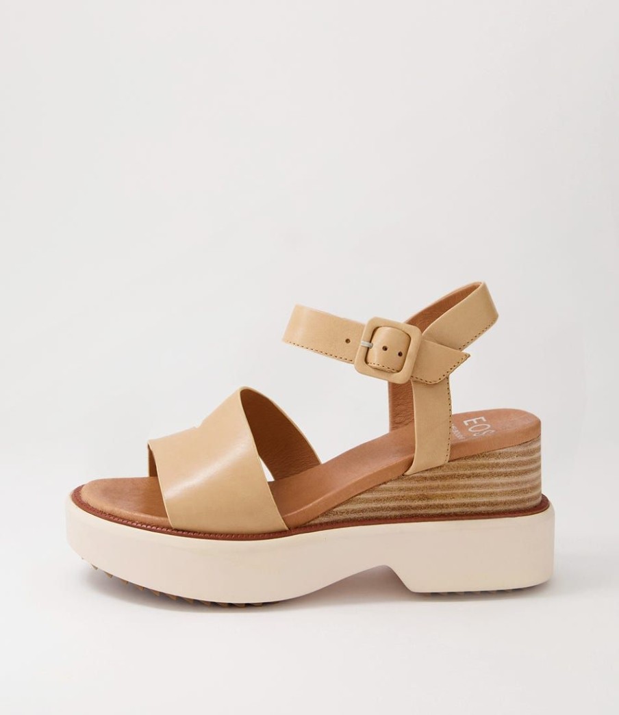 Shoes EOS | Brooke Tan Leather Sandals