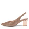 Shoes DJANGO & JULIETTE | Hinnis Rose Gold Cut Leather