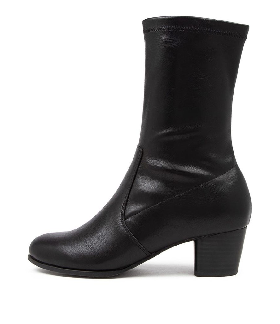 Shoes ZIERA | Genevey W Black Ankle Boots Bh