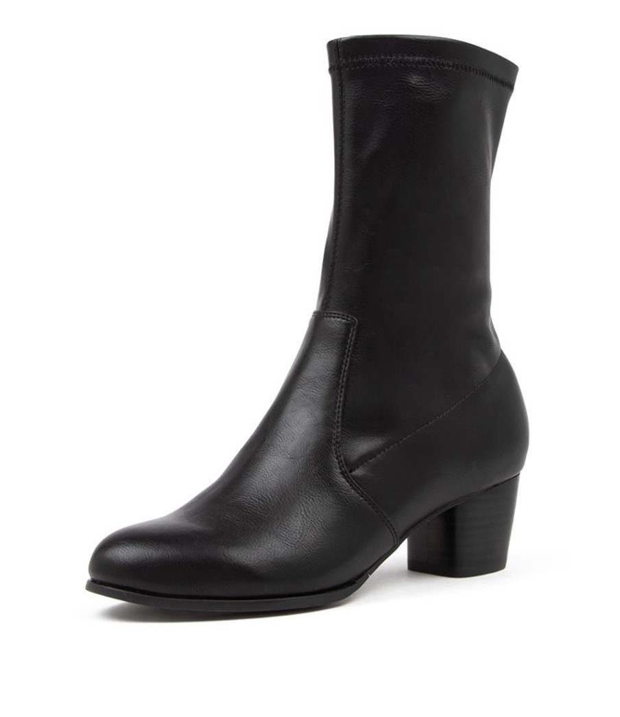 Shoes ZIERA | Genevey W Black Ankle Boots Bh