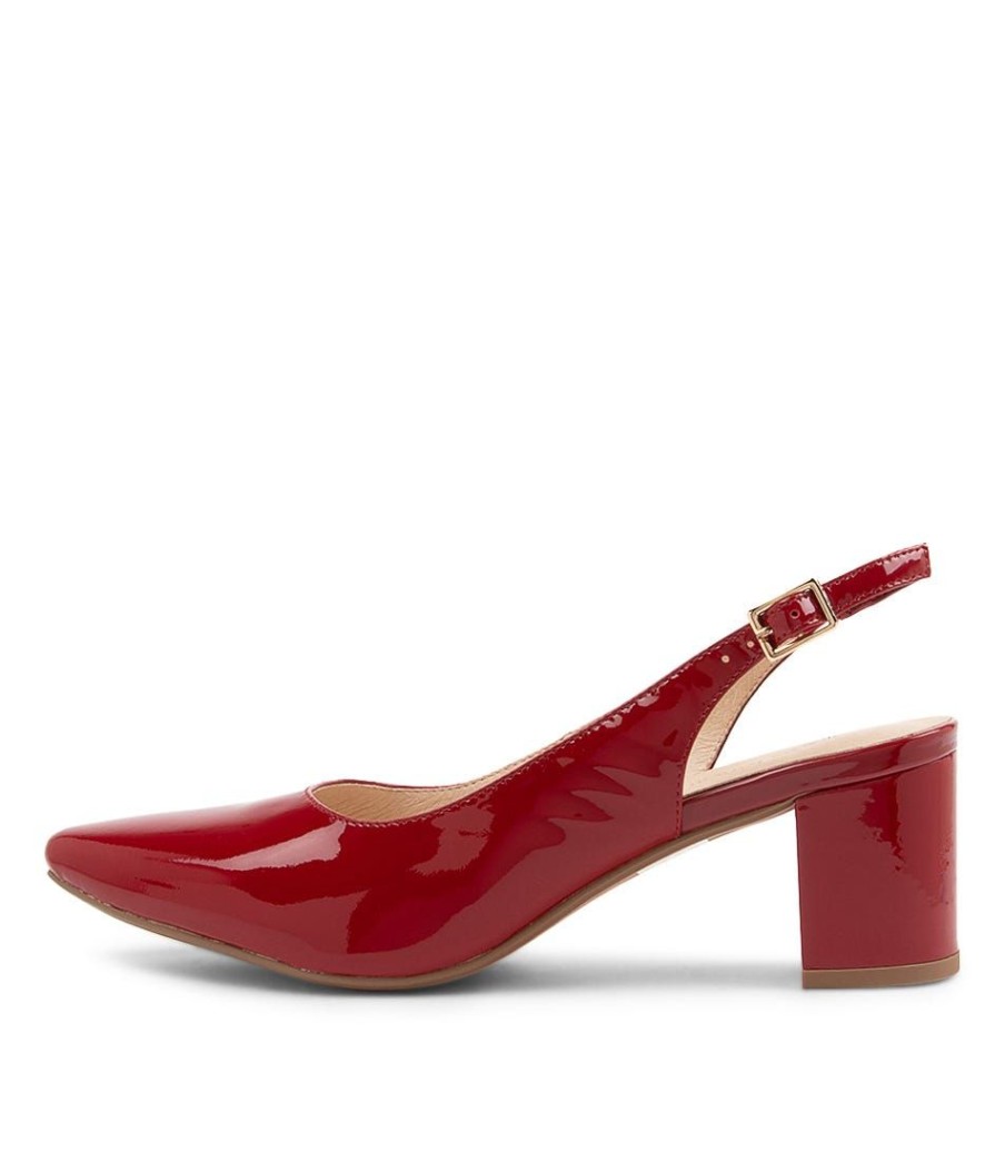 Shoes DIANA FERRARI | Lucine Red Patent Leather Heels