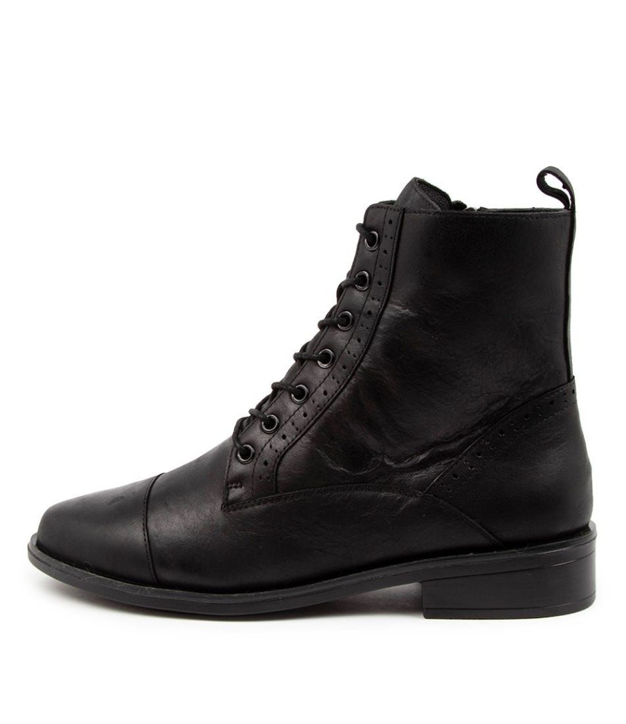 Shoes ZIERA | Storm Xf Black Leather