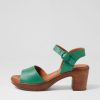 Shoes DIANA FERRARI | Blaide Emerald Leather Sandals