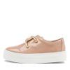 Shoes DJANGO & JULIETTE | Shelina Latte Patent Leather Sneakers Ws