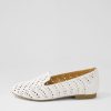 Shoes ZIERA | Calbert Xf White Leather Loafers