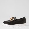 Shoes TOP END | Esin Black Mesh Leather Sneakers