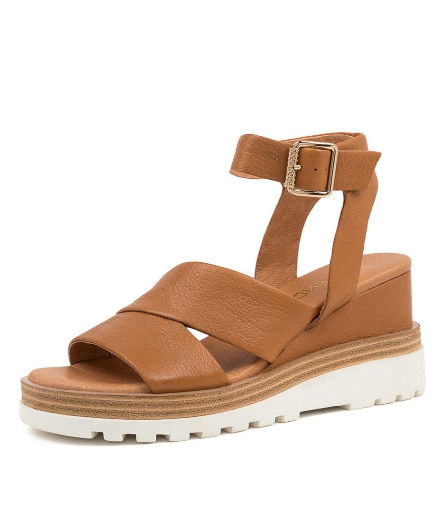 Shoes TOP END | Bluffy Scotch Leather Heeled Sandals