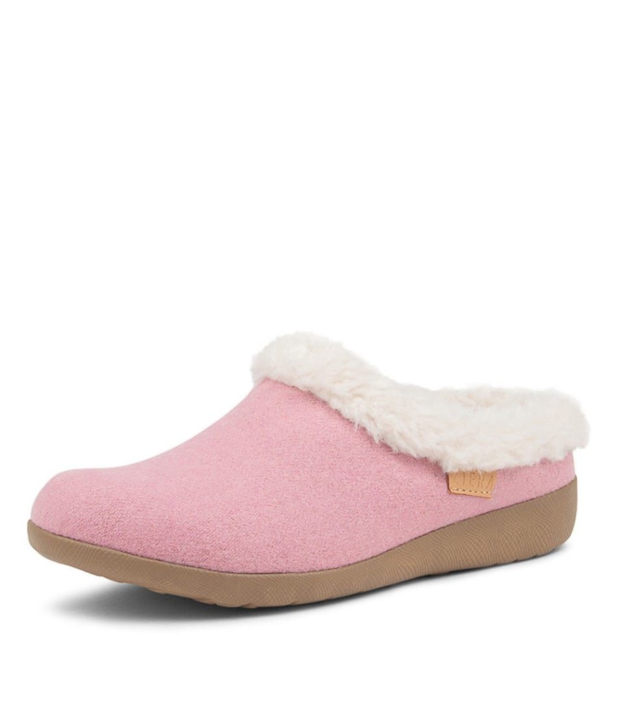 Shoes ZIERA | Fifi Xw Pale Pink Fabric