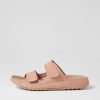 Shoes ZIERA | Yava W Cafe Leather Slides