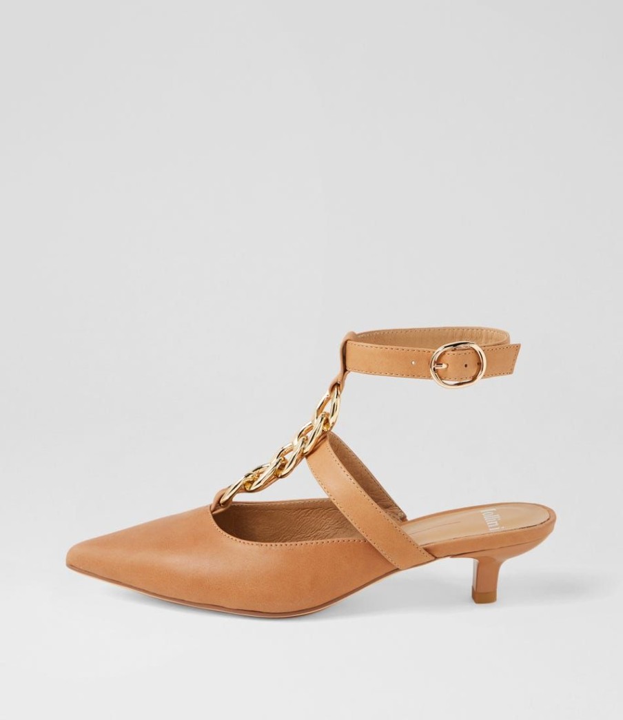 Shoes MOLLINI | Chills Tan Leather Heels