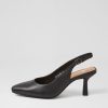 Shoes MOLLINI | Arlia Black Leather Heels