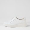 Shoes DJANGO & JULIETTE | Yiara White Leather Sneakers