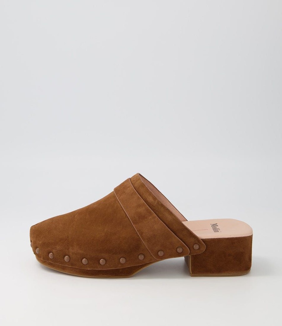 Shoes MOLLINI | Mina Coco Suede Mules