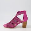 Shoes DIANA FERRARI | Callme Fuchsia Leather Sandals