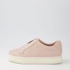 Shoes TOP END | Quempo Dusty Pink Leather Sneakers