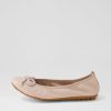 Shoes DJANGO & JULIETTE | Beyond Rose Leather Ballet Flats