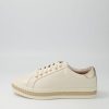 Shoes ALFIE & EVIE | Plant Cream Gold Leather Sneakers