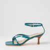 Shoes MOLLINI | Dene Teal Croc Sandals