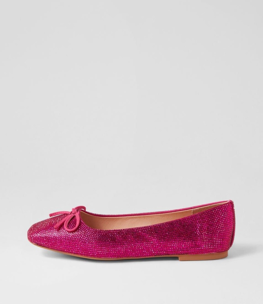 Shoes MOLLINI | Terina Fuchsia Jewels Ballet Flats