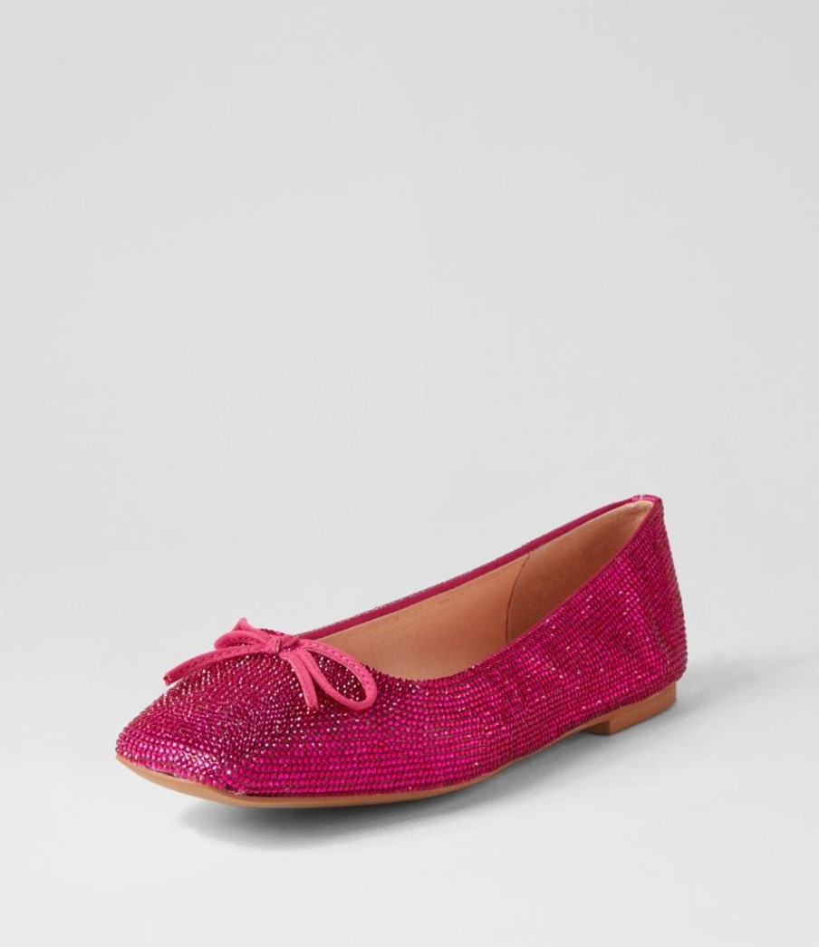 Shoes MOLLINI | Terina Fuchsia Jewels Ballet Flats