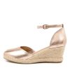 Shoes DJANGO & JULIETTE | Rylen Dj Rose Gold Natural Rope Leather