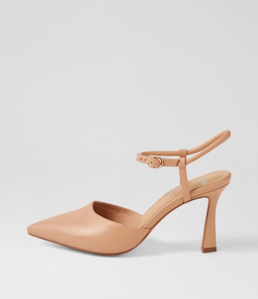 Shoes MOLLINI | Tenergy Nude Leather Heels