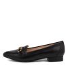 Shoes DIANA FERRARI | Dae Black Leather Ballet Flats