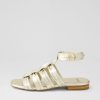 Shoes MOLLINI | Austia Pale Gold Leather Sandals