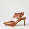 Shoes TOP END | Barlina Tan Leather Heels