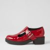 Shoes DJANGO & JULIETTE | Xenney Dark Red Patent Leather Heels