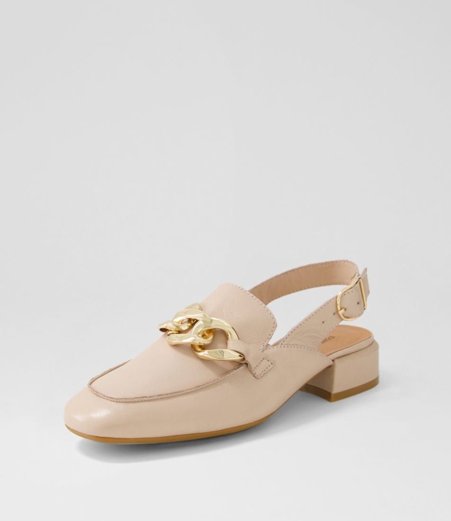 Shoes DJANGO & JULIETTE | Vabor Nude Leather Heels