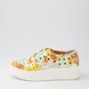 Shoes ROLLIE | Derby City Circle Colour Burst Leather Sneakers