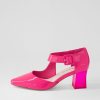 Shoes DJANGO & JULIETTE | Happie Hot Pink Patent Leather Heels