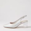 Shoes DJANGO & JULIETTE | Hinnis Silver Rainbow Leather Heels