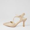 Shoes TOP END | Lukka Gold Rainbow Leather Heels