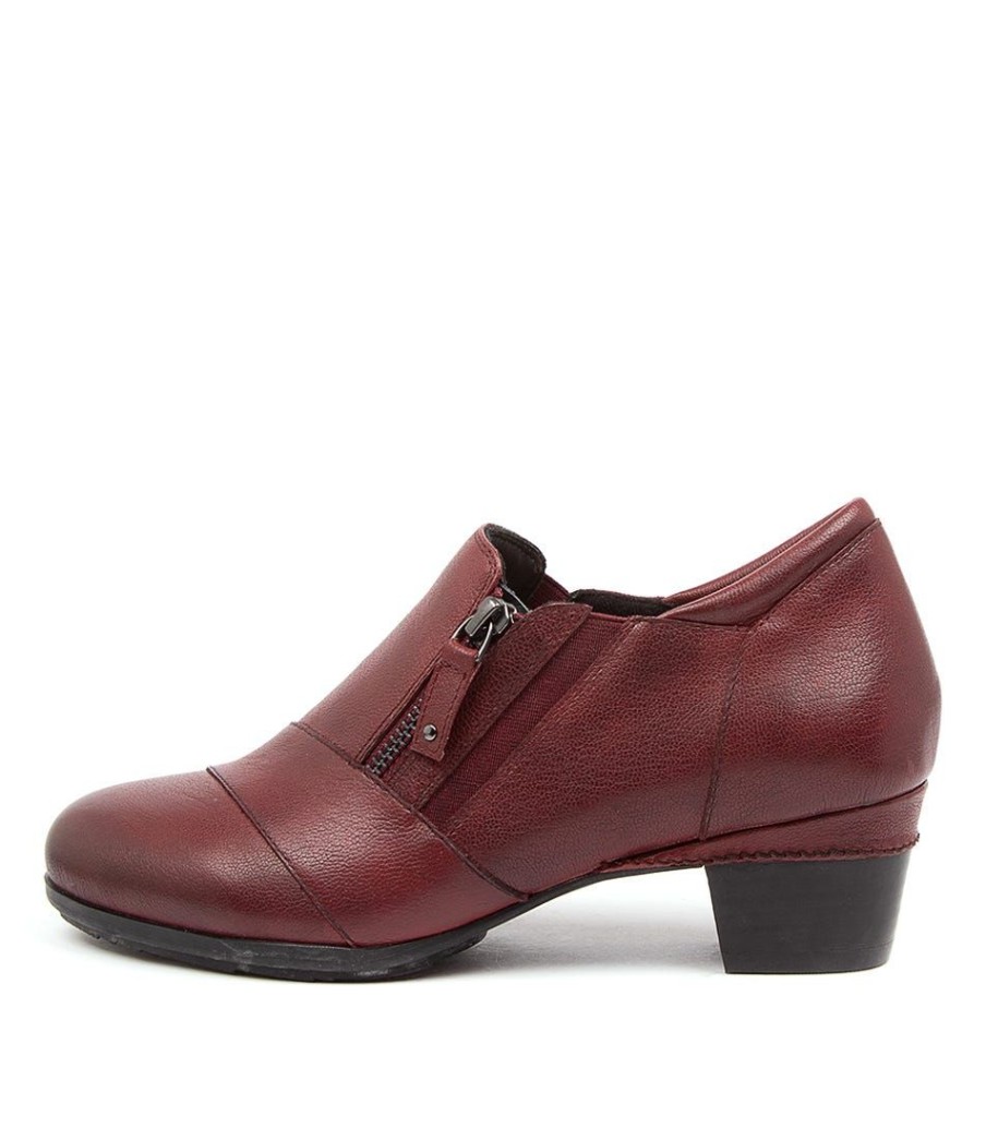 Shoes ZIERA | Camden W Dk Red Leather