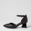 Shoes DJANGO & JULIETTE | Illie Black Leather Heels