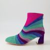 Shoes DJANGO & JULIETTE | Jatalie Purple Multi Ankle Boots