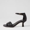 Shoes MOLLINI | Middi Black Leather Sandals