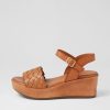 Shoes DIANA FERRARI | Clevo Tan Leather Sandals