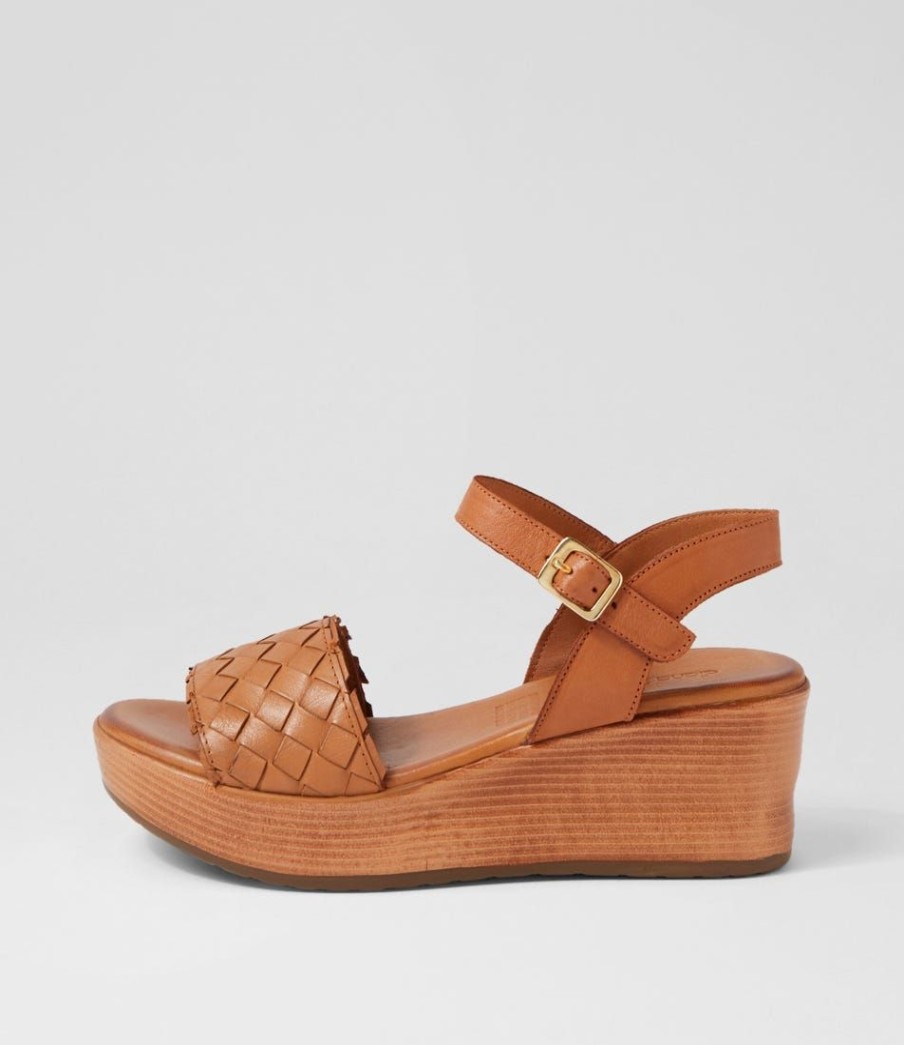 Shoes DIANA FERRARI | Clevo Tan Leather Sandals