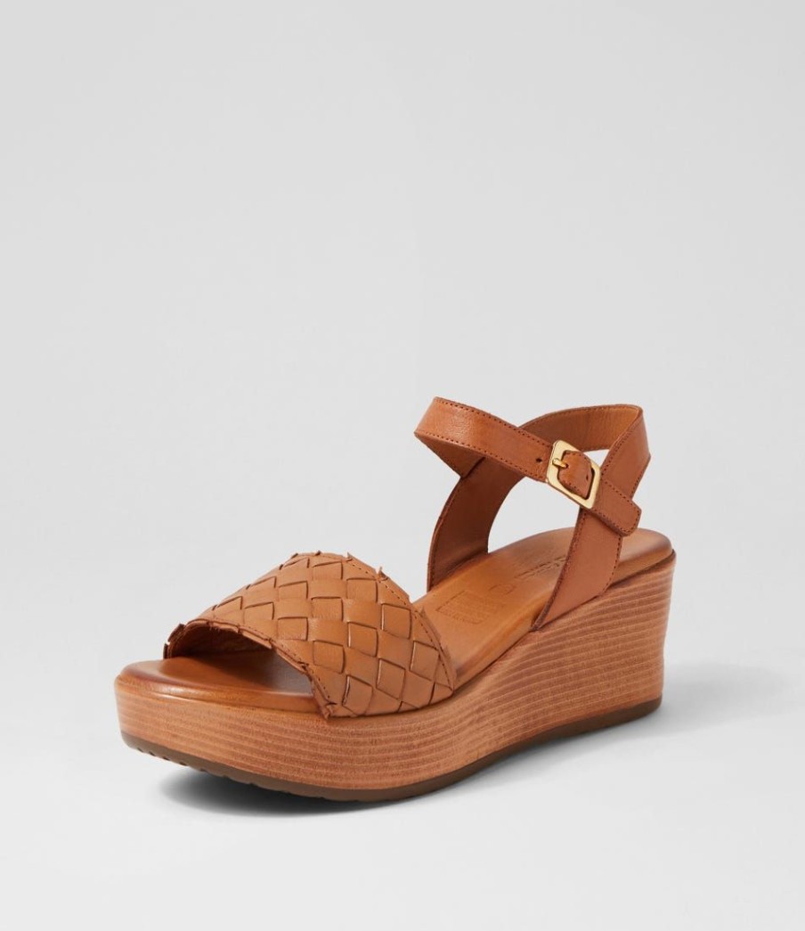 Shoes DIANA FERRARI | Clevo Tan Leather Sandals