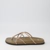 Shoes MOLLINI | Halala Taupe Suede Slides Bs