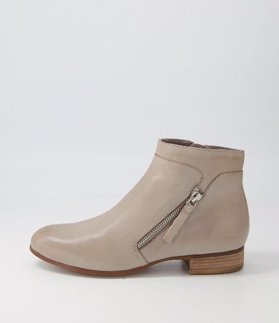 Shoes DJANGO & JULIETTE | Fossa Ash Leather Ankle Boots