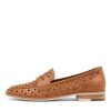 Shoes DJANGO & JULIETTE | Balder Dark Tan Leather Loafers