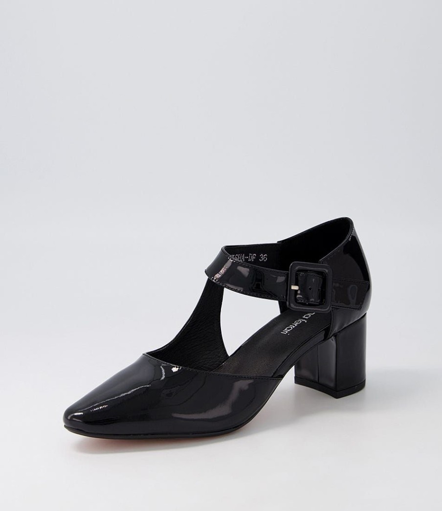 Shoes DIANA FERRARI | Latisha Black Patent Leather Heels