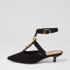 Shoes MOLLINI | Chills Black Suede Heels